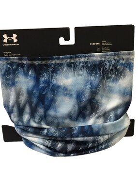 Under Armour Blue Tie Dye Men's Gaiter OSO-CHILL Anti-Odor OSFM